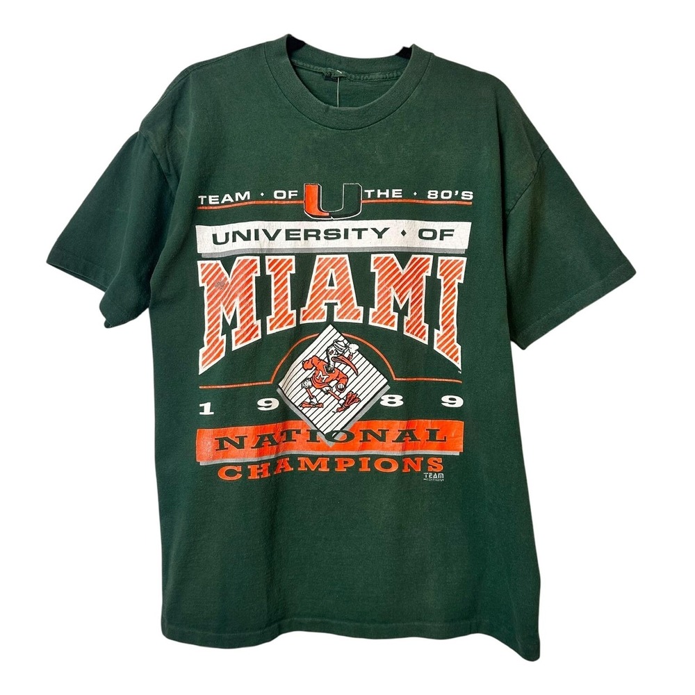 1989 University Of Miami Hurricanes T-shirt